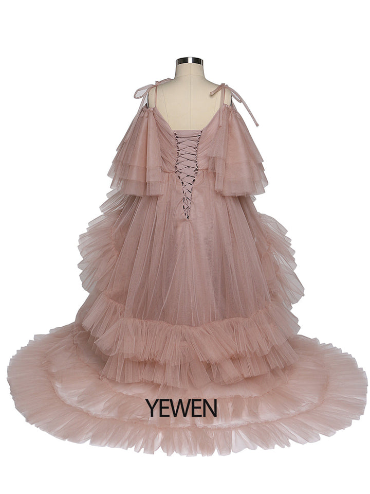 Kleines Blumenmädchenkleid, Kinderparty, Ballkleid, Prinzessin, Hochzeitsfeierkleid für Mädchen, Fotoshooting-Kleid 