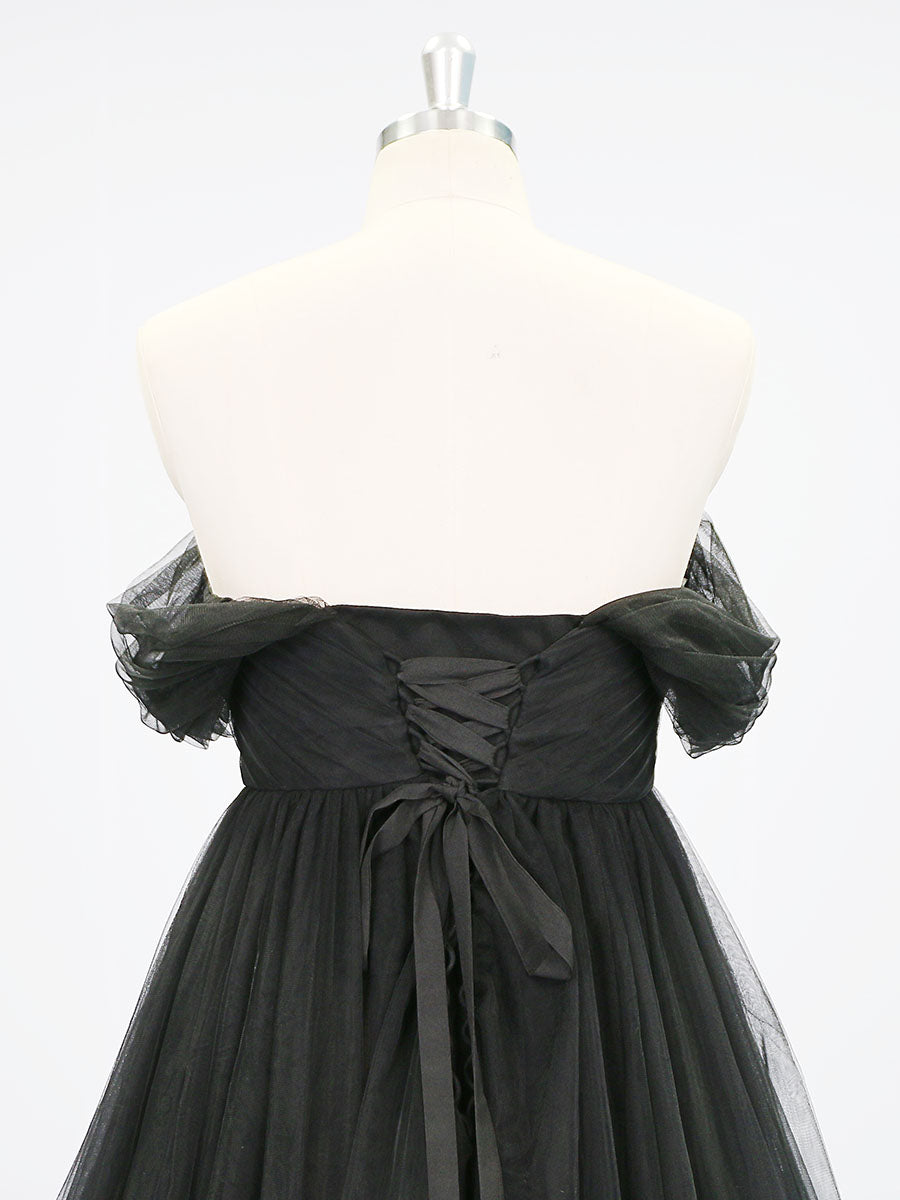 Schulterfreies Umstandskleid, Schwangerschafts-Requisite, Maxikleid für Fotoshootings, YW231052 