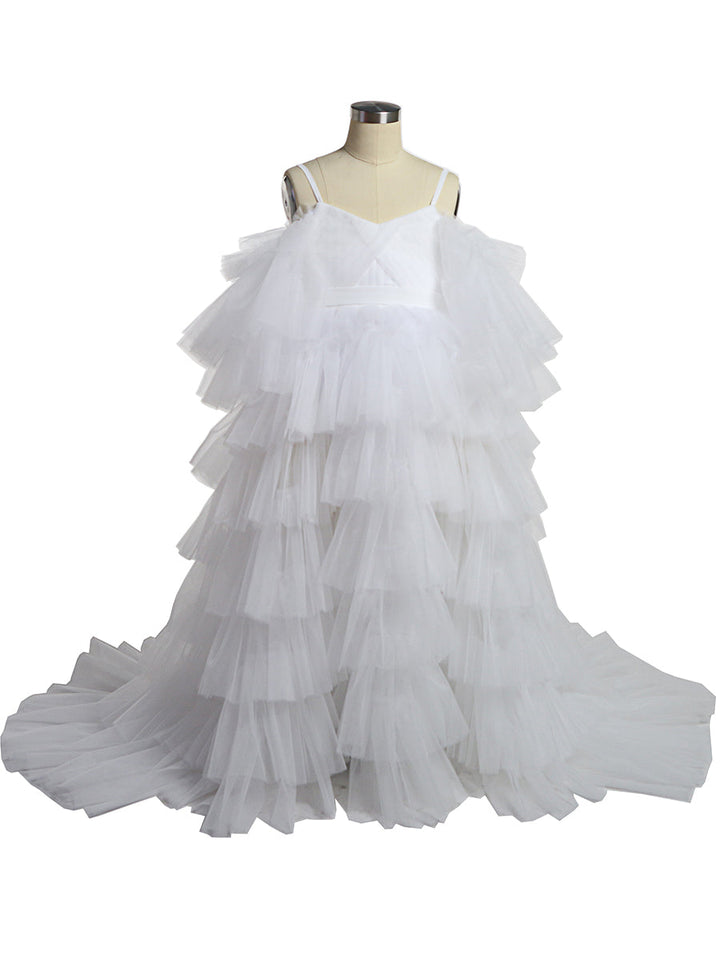 Kleid für kleine Mädchen für Fotoshootings, Kinderparty, Ballkleid, Blumenmädchenkleider, Kinderpartykleid für Hochzeit 