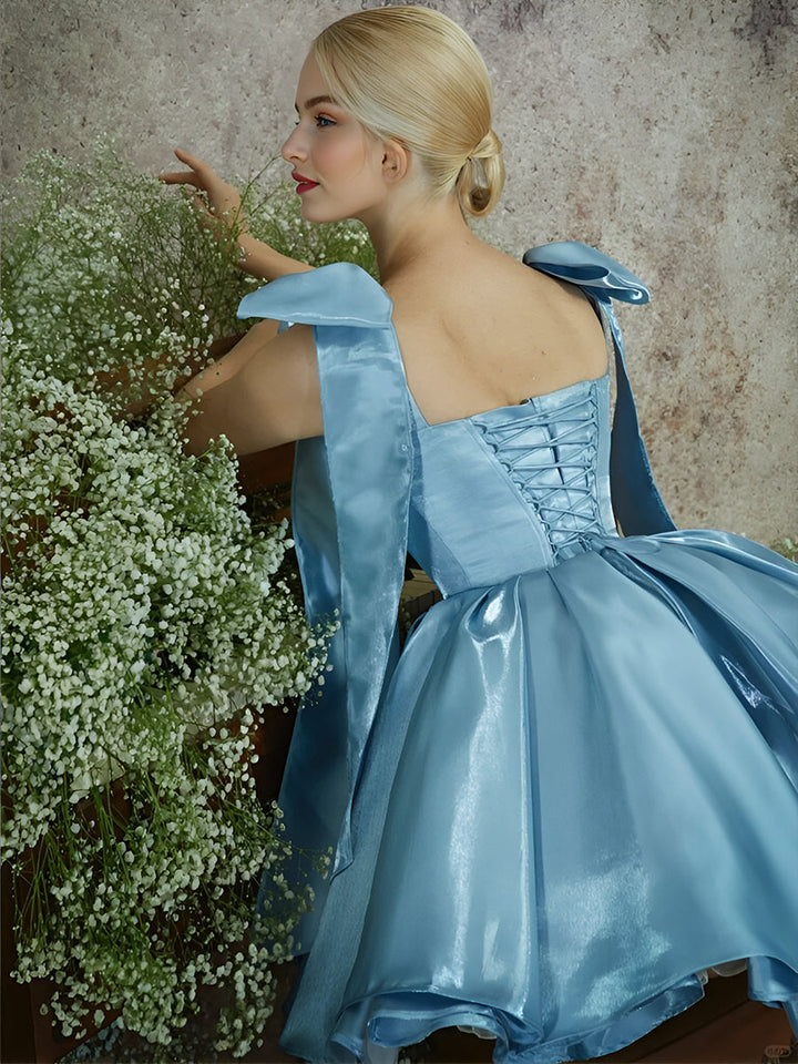 Mini-Partykleid für Damen, herzförmiger Ausschnitt, Prinzessinnenkleid 