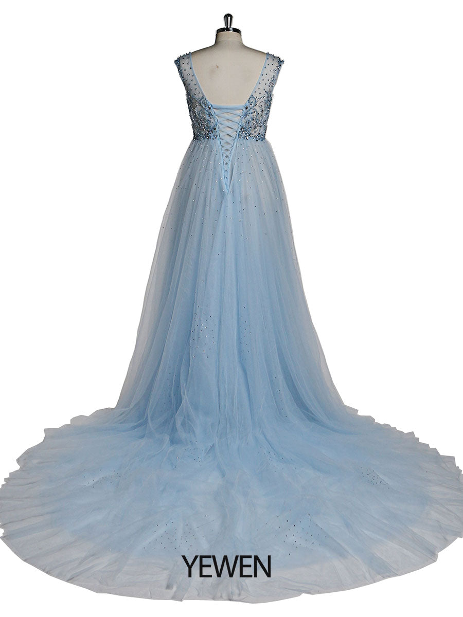 Perlenbesetztes Umstandskleid mit V-Ausschnitt für Fotoshootings, elegantes ärmelloses Maxikleid, Fotografie-Kleid 